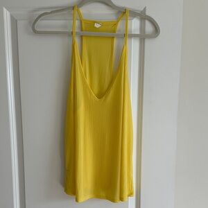 Free People Yellow Women's Sleeveless Top NWOT